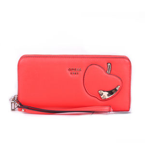 Guess dámská červená velká peněženka Fruit - T/U (POP)